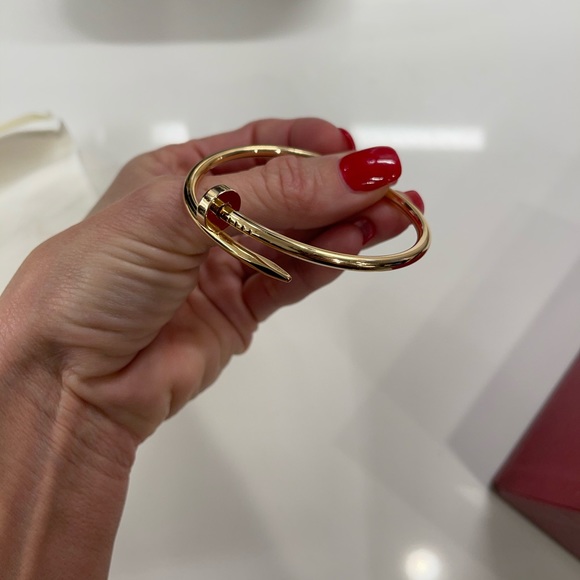 Cartier Jus Un Clou Bracelet - Size 17 - Picture 10 of 11